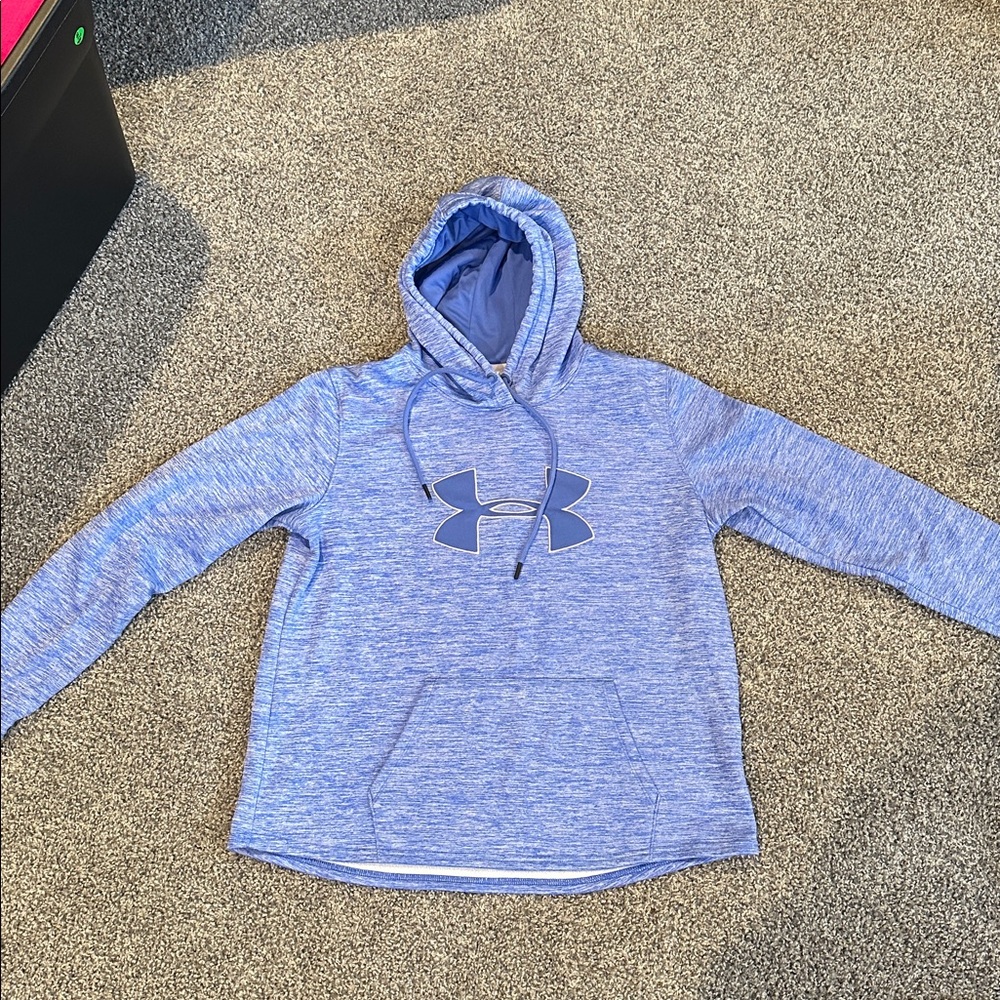 Under Armour Heathered Blue Sweatshirt - Picture 1 of 2